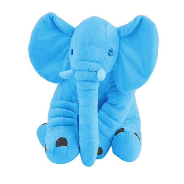 Kids Soft Plush Elephant Toy Infant Sleeping Back Cushion Baby Stuffed Doll Appease Toys Sleep Pillow Playmate Children Gift