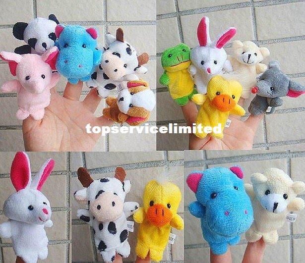 Lovely finger puppets /finger toy/high quality finger doll FREE SHIPPING