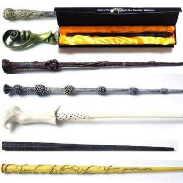 18 designs Harry Potter Cosplay Toys hp Harry Potter Magic Wand with a Gift Box Kids Wand Toys Kids Christmas gift for children