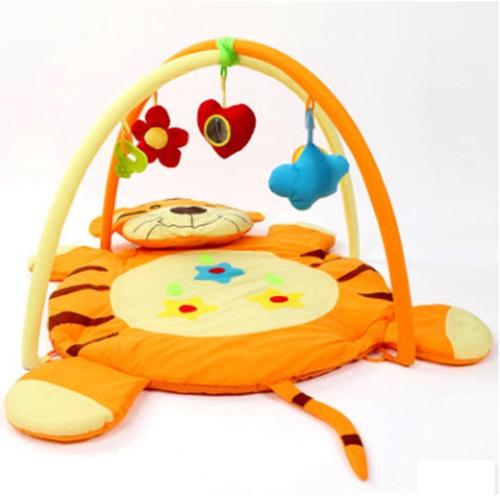 FlyingTown 85cm Play Mat New Tiger models Baby Blanket Inflant Cartoon Game Play Mats Carpet Child Toy Climb Mat Indoor Gift