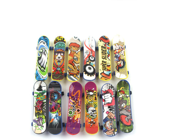 High quality mini finger skate board fingerboard toys novelty cute athletic finger skateboards tech deck gifts for children kids wholesale