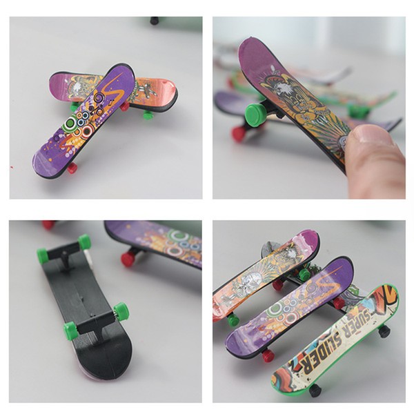 Mini Finger Skateboard Fingerboard KIDS TOY Kid finger sport Scooter Skate Party Favors Educational Gift Toys LC84