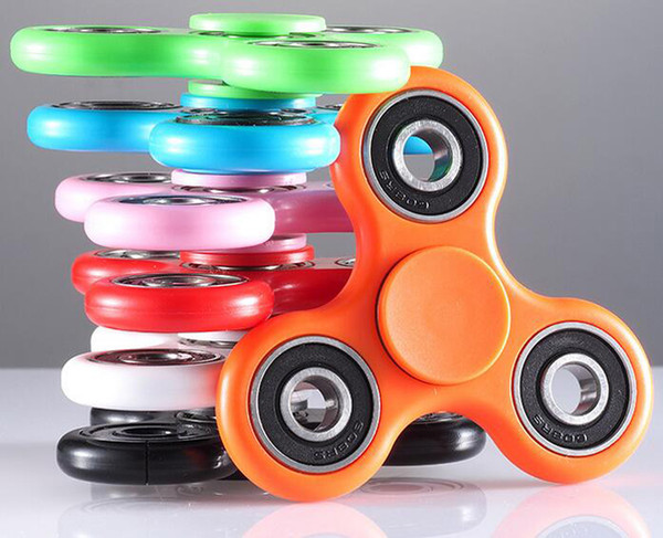 2017 EDC Fidget Spinner toy finger spinner toy Hand tri spinner HandSpinner EDC Toy For Decompression Anxiety Toys