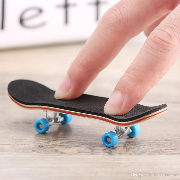 Mini Vinger Skateboard Tech Stents Scrub Vinger Scooter Skate Boarding Classic Game Jongens Speelgoed Toys finger skateboard Deck