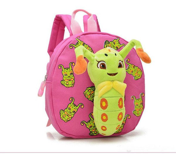 Cute Cartoon Baby Plush Doll Backpack Children Detachable Tangbao Handmade Kindergarten Schoolbag Zoo Backpack For Boys Girls Gifts