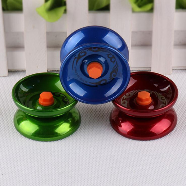 Metal Fidget Spinner Metal YoYo Alloyl Aluminum Design High Speed Professional YoYo Ball Bearing String Trick Yo-Yo Kids Magic Juggling Toy