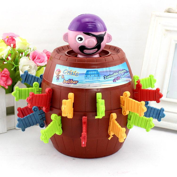 New Hot Selling strange whimsy pirates barrels Uncle Family Wacky and Novel Toys Bingo Free Shipping