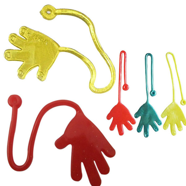 Wholesale-24 Sticky TOY Hands SIZE 7.5