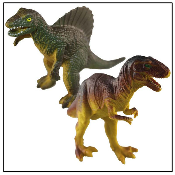 Simulation Model Of Children Plastic Toy Dinosaur Outfit T-rex Tyrannosaurus Rex Triceratops Stegosaurus Spine Back A Dragon Free DHL