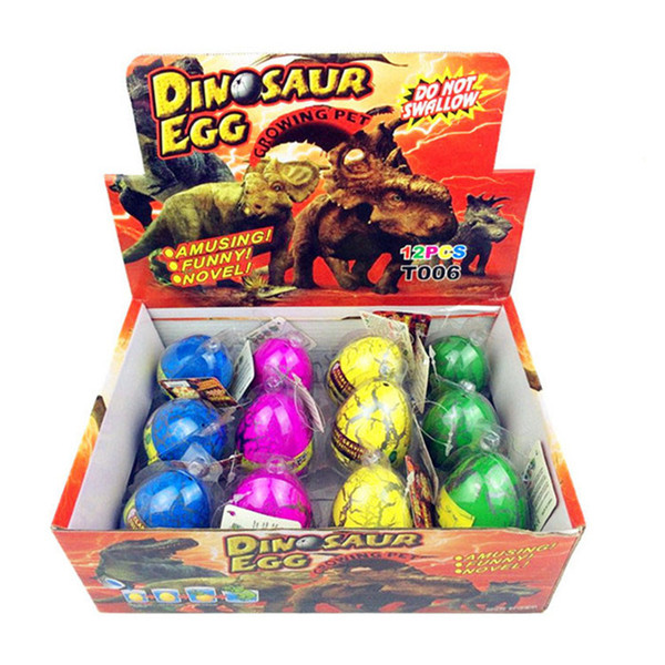 Hatching Growing Dinosaur Fun Toys Add Water Growing Dino Eggs Toys Girls Boy Christmas Birthday Gift Factory Wholesale