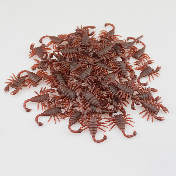 Wholesale- 20pcs/lot Prank Funny Trick Joke Toys Special Lifelike Model Simulation Fake Rubber Cockroach Cock Roach Bug Roaches Toy