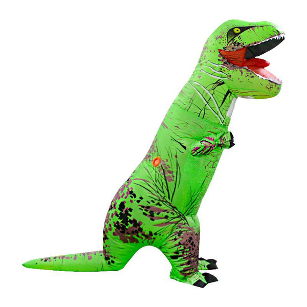 Hot Adult inflatable Dinosaur T REX Costume Jurassic World Park Blowup Dinosaur Cosplay Inflatable Costume Party Costume toys