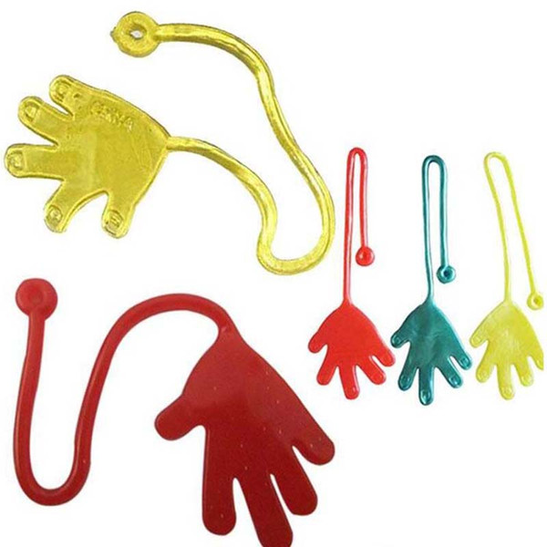 Wholesale-24 Sticky TOY Hands SIZE 7.5