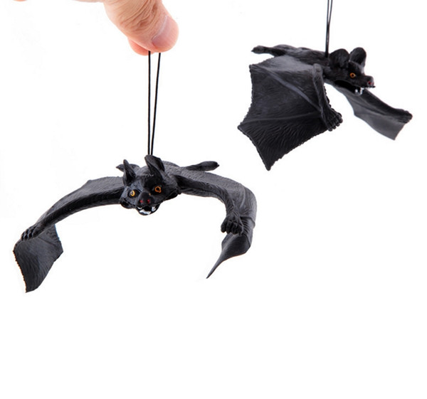 Halloween Emulation bat pendant halloween decoration Halloween Decoration hung in the house Party supplier house decoration funny toys