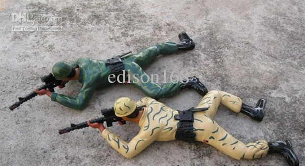 Hot! Funny Plastic Electric Armed Crawling Force Soldier Lights & Sounds, Boy Toys gifts