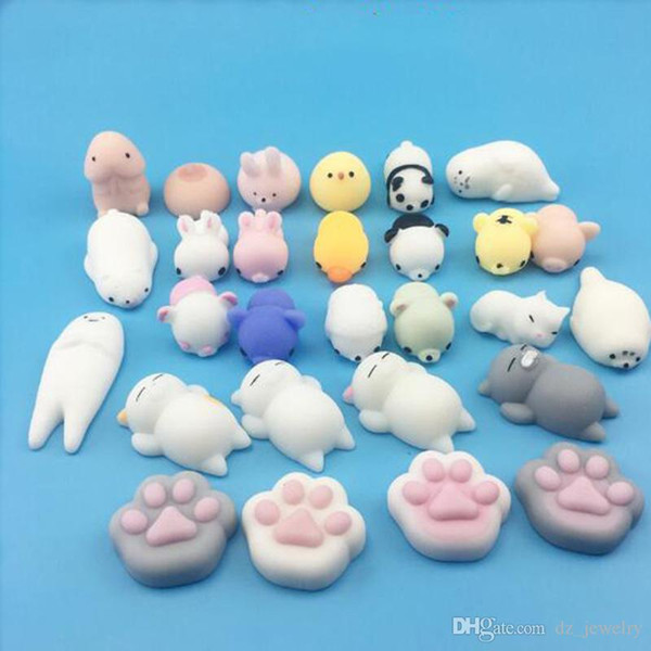 Squishy Slow Rising Jumbo Toy Animals Cute Kawaii Squeeze Cartoon Toys Mini Squishies slow rising toy