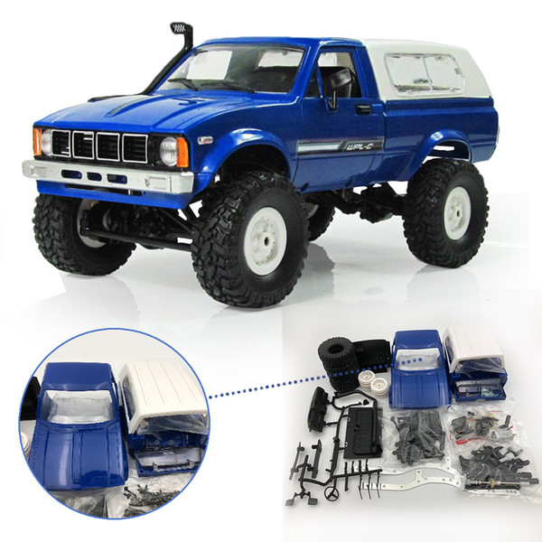 WPL C-24 1/16 4WD 2.4G Truck Buggy Crawler Off Road RC Car 2CH RTR Toy Kit Without Electric Parts