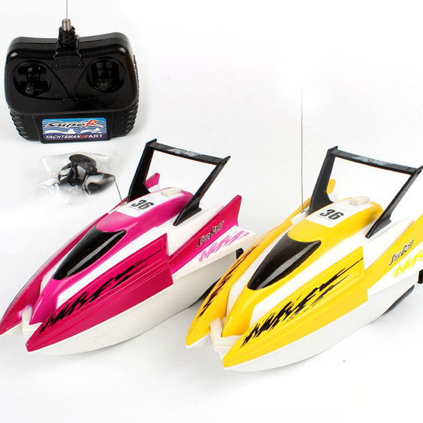 RC Boats Cartoon Radio Remote Control Speed Electric Water Toy Boat Yacht For Kids Outdoor Toys 25 8ae UU