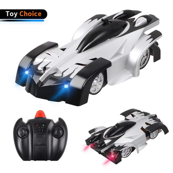 CZXXH RC Cars Wall Climbing Car Remote Control Car Stunt Climber Sport Racing Cars Gravity Electric Toy (Black)