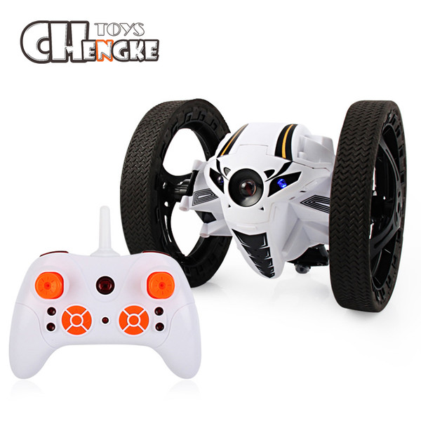 Mini Bounce Car RC 2.4GHz Strong Jumping RC Car With Flexible Wheels Remote Control Car For Kids Gifts Toys