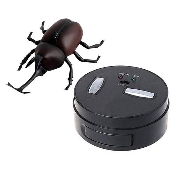 Infrared Remote Control Simulation Beetle Mini Rc Animal Kids Child Toy Boy Gift