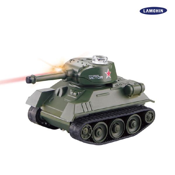 Mini Remote Control Tank Remote Control Toy Electric Lighting Wireless Remote Tank Electric Model with Package