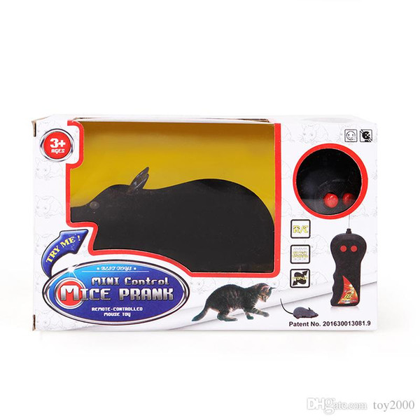 Drop Cat Toy Wireless Remote Control Mouse Electronic RC Mice Toy Pets Cat Toy Mouse For Kids Toys 