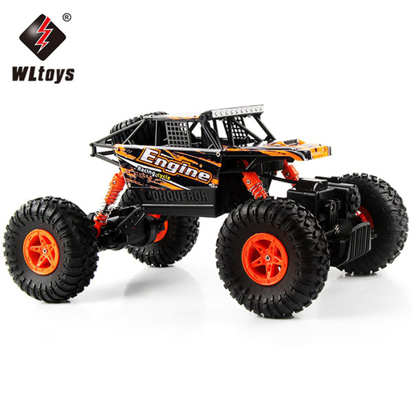 wholesale 18428 - B 1:18 4WD RC Climbing Car 2.4GHz 4CH 9km/h Proportional Controlled All Terrain Vehicle Off-Road Truck Car