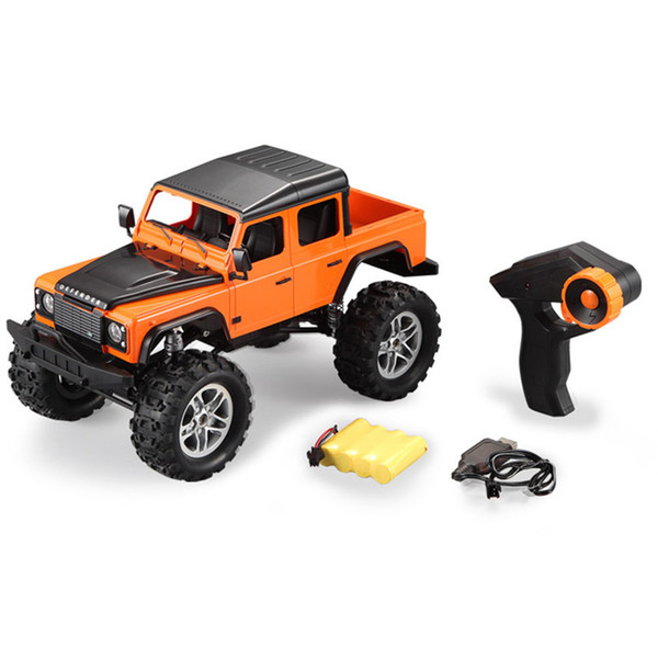 wholesale E332-001 Rc Car 7.5km/h 1/14 2.4G 4WD Rc Car LandRover DefenderPickup Climbing RTR Outside Toys For Kids Gift 