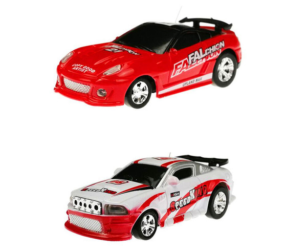 Mini Coke Can RC Radio Remote Control Micro Racing Car Hobby Vehicle Toy Christmas Gift