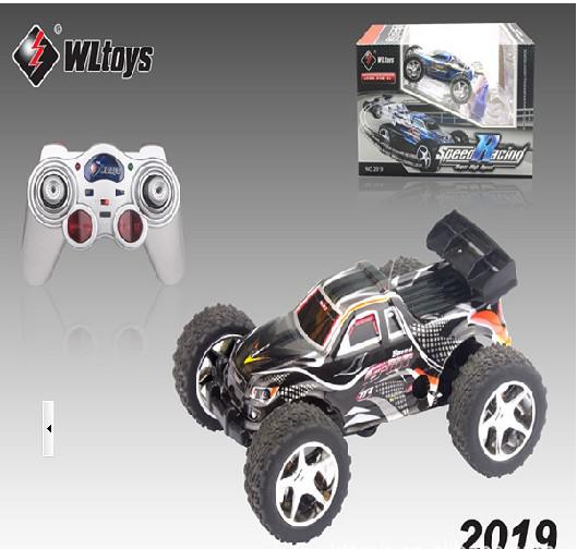 HOT!!! COOL Amazing RC truck WL High speed 20-30km/hour RC Car RED, BLUE & Black 10pcs/lot