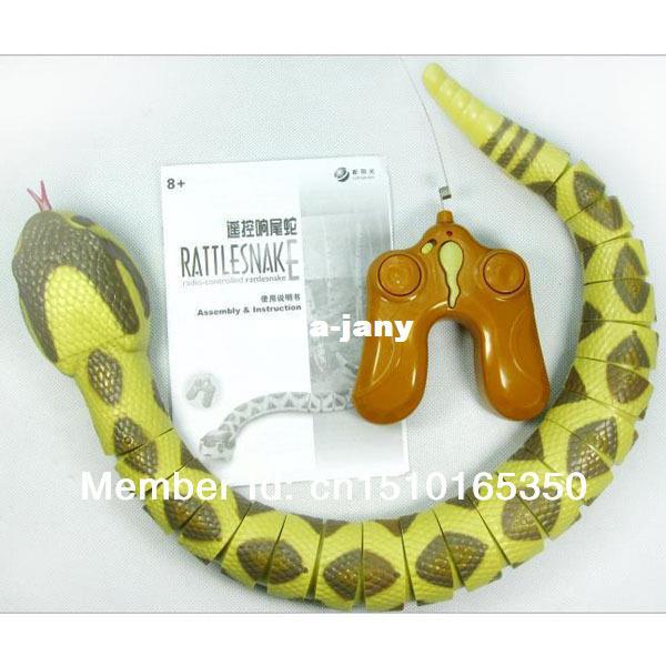 New Radio Remote Controlled Wireless RC Animal Toy / Rattle Snake Funny Gift T0560