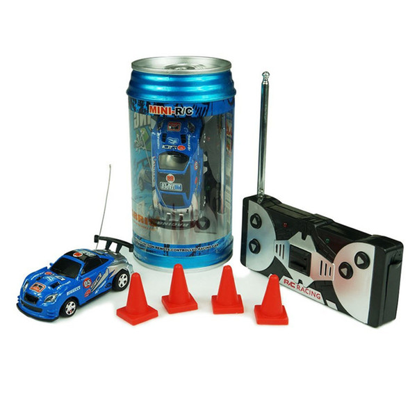 Mini-Racer Remote Control Car Coke Can Mini RC Radio Remote Control Micro Racing 1:64 Car Children Toy Boys Mini Car Toys Birthday Gift