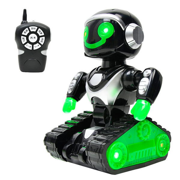 New Intelligent early education robot Cute lovely Light Alien music electric remote control universal dancing children toys gift