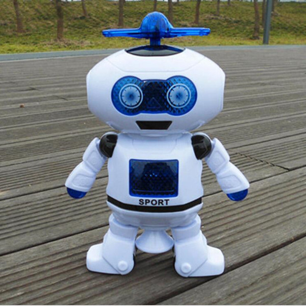 Smart Space Dance Robot Electronic Walking Toys With Music Light Gift For Kids Astronaut Toy to Child