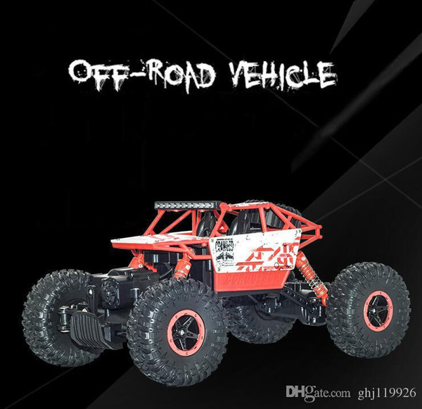 Large four-wheel drive off-road vehicle drift charge remote control rock climbing car, drop-resistant car children's toys toy car model