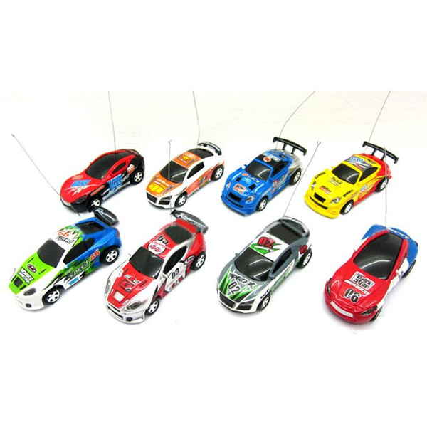 Multicolor Coke Can Mini Speed RC Remote Control Micro Car Vehicle Boy Toy Gift Shipping Good Quality