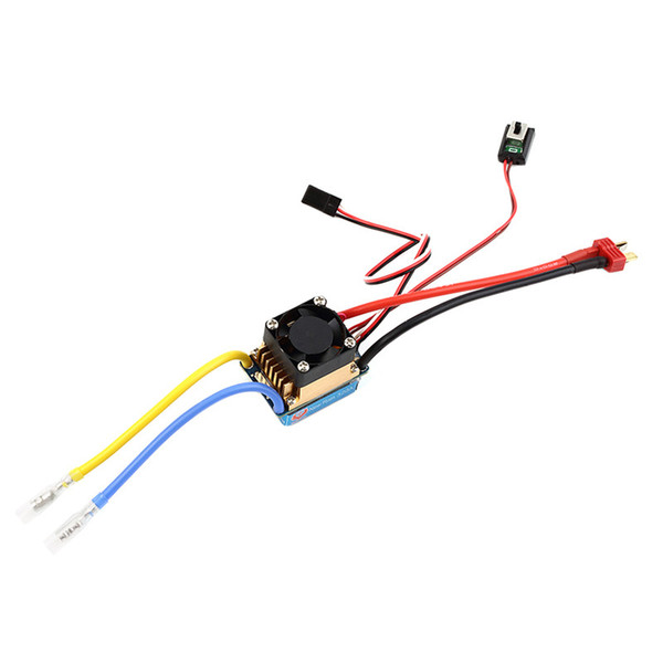 Waterproof Brushed ESC 320A 3S with Fan 5V 3A BEC T-Plug For 1/10 RC Car Free Shipping