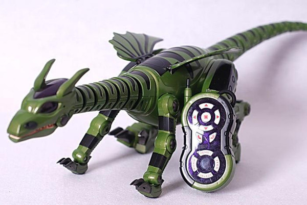 2015 New arrival Remote Control Dinosaur RC Fire-breathing Dinosaur Model Toys For Kids Birthday Xmas Gifts hot sale