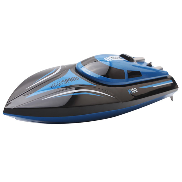 High Speed RC Boat H100 2.4GHz 4 Channel 30km/h Racing Remote Control Boat with LCD Screen as gift For children Toys Kids Gift