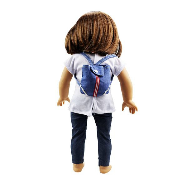 Variety of toy doll backpack for 40cm-45cm American girl doll Sharon doll accessories