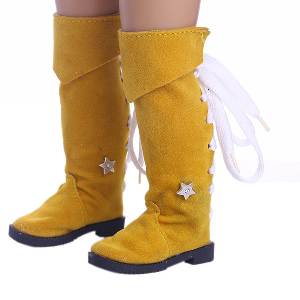 Three kinds of boots fit 18 inch American girl dolls, Children Gift, Doll accessories