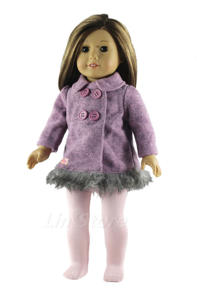 Fashion Doll Clothes Set Toy Clothing Outfit for 18