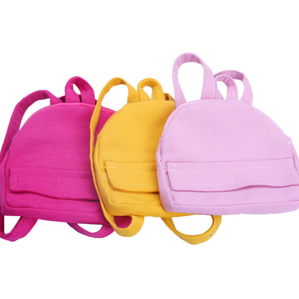 1pcs Baby Toy Gift Dolls Schoolbag Backpack Accessories for 18 inch American Girl Bag Doll Accessories