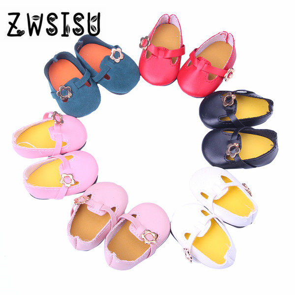 Super cute Doll shoes,8 kinds shoes for 18 inch American girl doll for baby gift ,Doll accessories