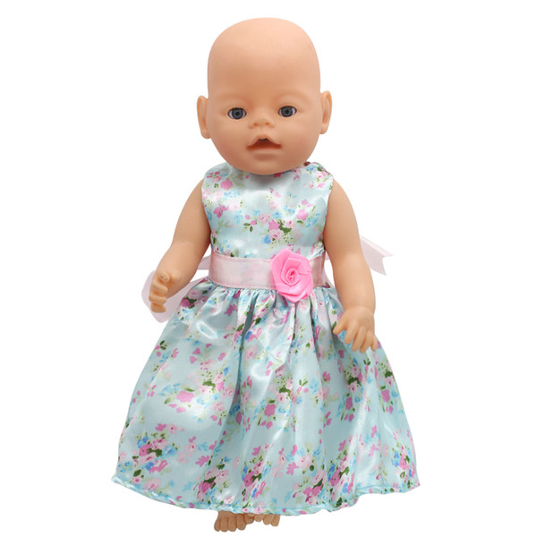 Zapf Baby Born Doll Clothes 15 Styles Cartoon Princess Skirt Dress Fit 43cm Zapf Baby Born Doll Accessories Girl Gift X-173