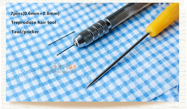 4pcs/set doll wig tool set BJD doll blyth change tools breed hair pins doll accessories ob reproduce hair DIY