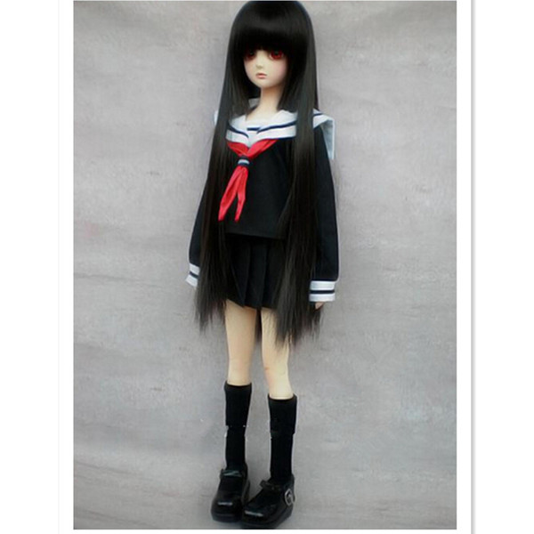 BEIOUFENG 1/3 1/4 1/6 SD BJD Doll Clothes Include Shirts,Skirt and Tie,Fashion School Uniform BJD Clothes for Dolls Accessories