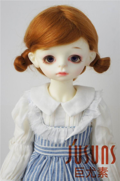 JD142 SD 1/3 Love Two pony BJD mohair doll wig Guyomi Mohair Wig size 8-9inch doll accessories