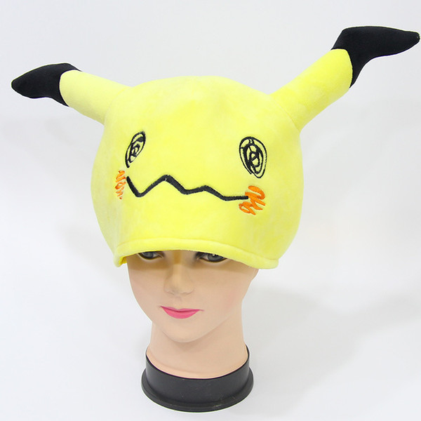 NEW Cute Mimikyu Winter Hat Plush Cap For Best Christmas Gifts ( 5pcs/Lot - Size : Free size )